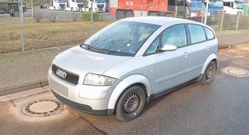 Videó: így halt bele az öreg Audi a végsebesség-tesztbe!