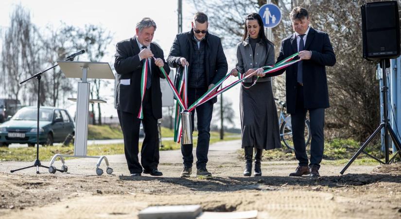 249 milliós fejlesztés: új kerékpárút épül a borsodi települések között - fotók