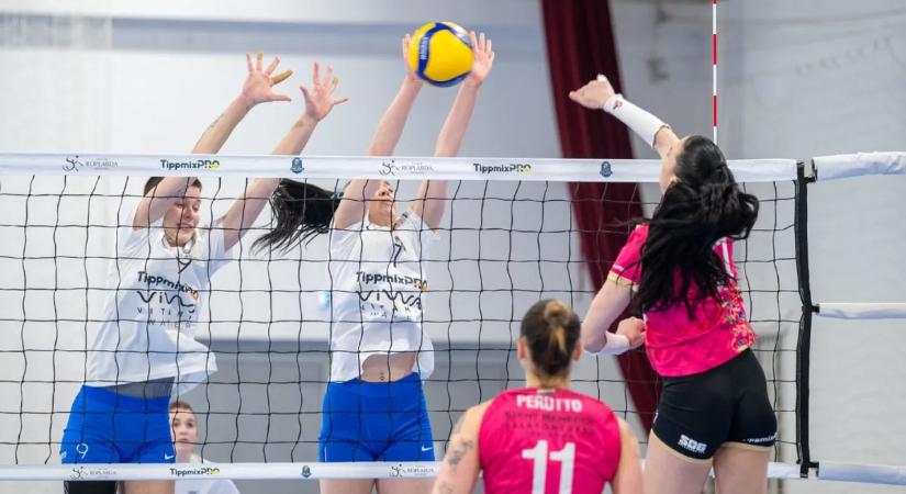 Balatonfüreden győzött a TFSE a női röplabda Extraligában