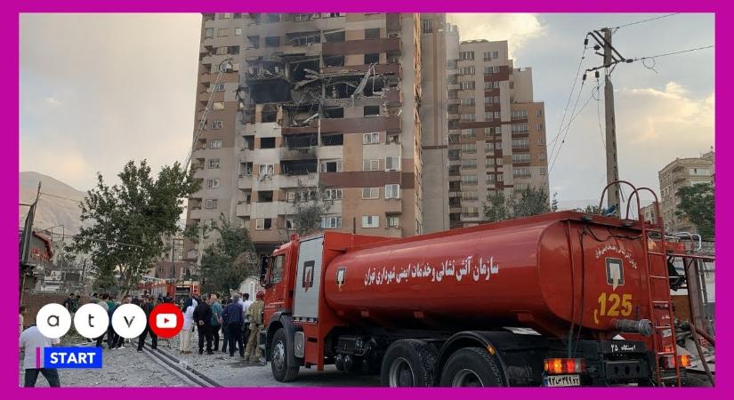 Teheránban négy olajraktárat ért támadás, az üzemanyag-ellátás ideiglenesen szünetel