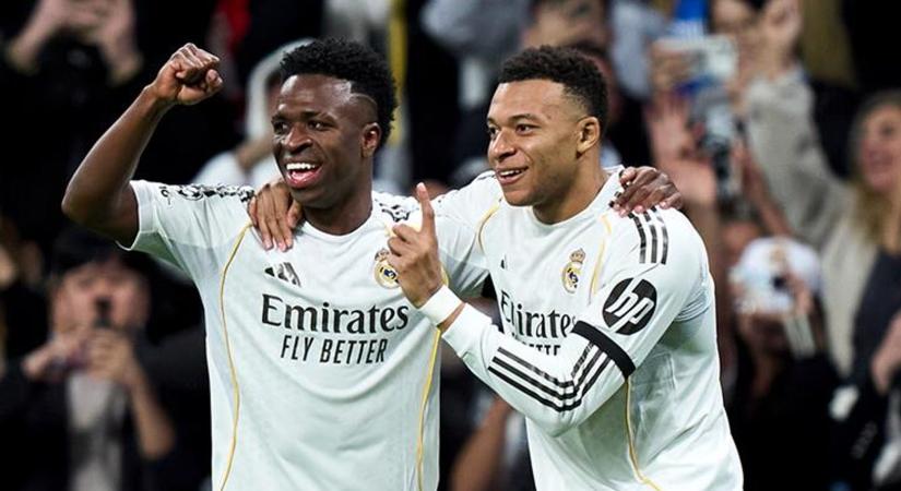 Kylian Mbappé Párizsban romantikázott Vinícius Jr. exbarátnőjével
