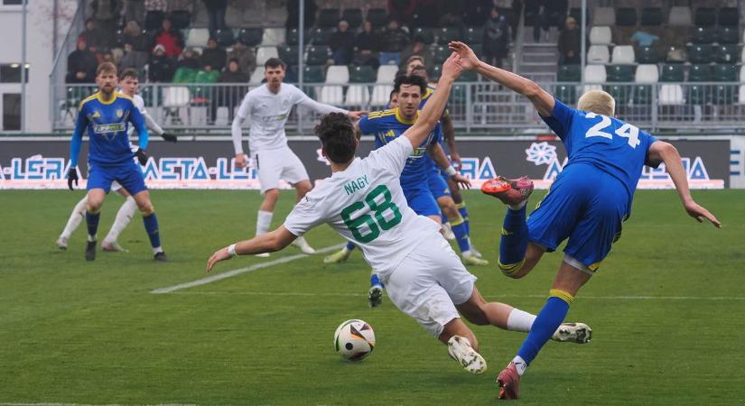 Korán hátrányba kerültek a zöld-fehérek