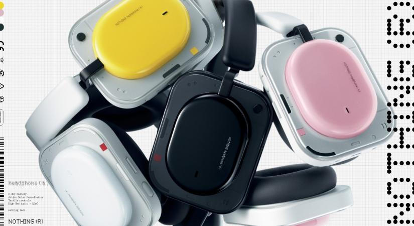 Hivatalos a Nothing Headphone (a) vezeték nélküli fejhallgató