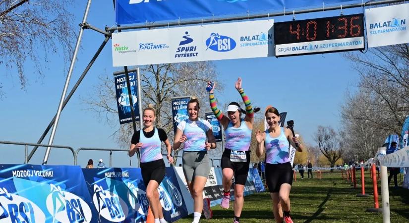 Egyéni csúcsok, könnyed győzelem a Balaton Szupermaratonon