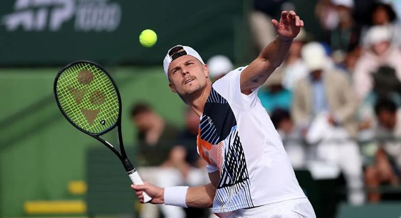 Fucsovics francia ellenfél ellen búcsúzott Indian Wellsben