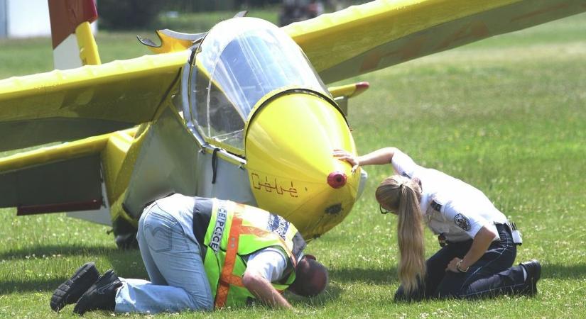 Vitorlázó géppel zuhantak le, oktató és tanítványa is súlyosan megsérült!
