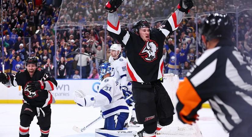 NHL: tizenöt gólt hozott a buffalói mérkőzés
