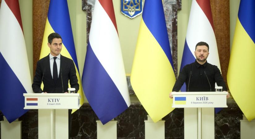 Zelenszkij: Hollandia lépéseket dolgoz ki Oroszország árnyékflottája ellen