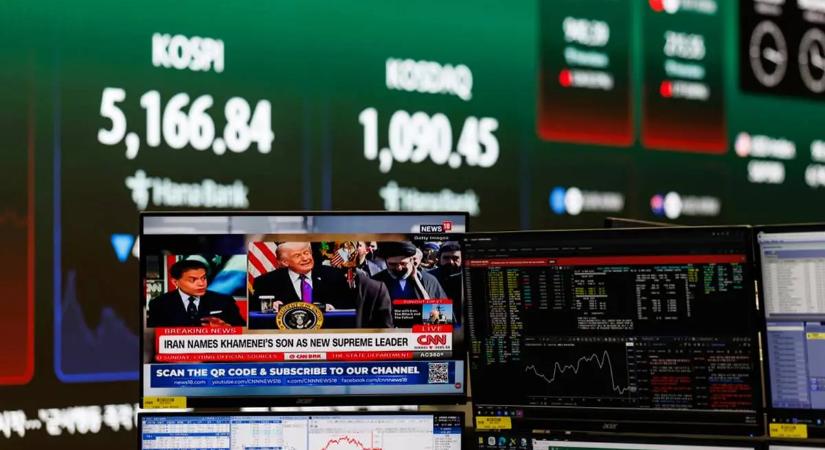 Hatalmas olajárrobbanással indult a hét