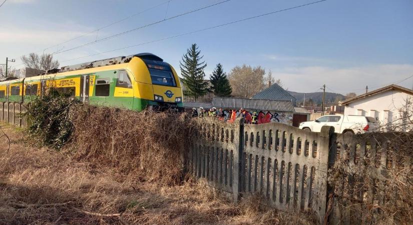 Elgázolt egy embert a vonat Sopronban