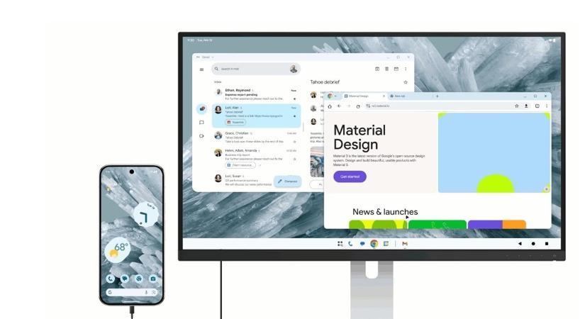 Asztali módot és feladatvégrehajtó Geminit kaptak a Pixelek
