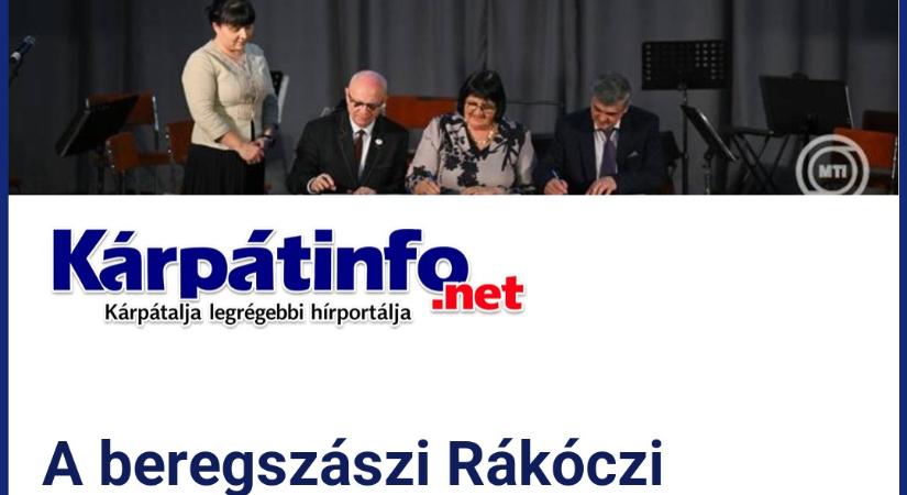 A beregszászi Rákóczi Egyetem kihelyezett képzése indul Vásárosnaményban - A Beregben élők kézfogása