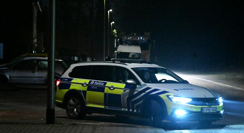 Robbanás Liege egyik zsinagógája előtt