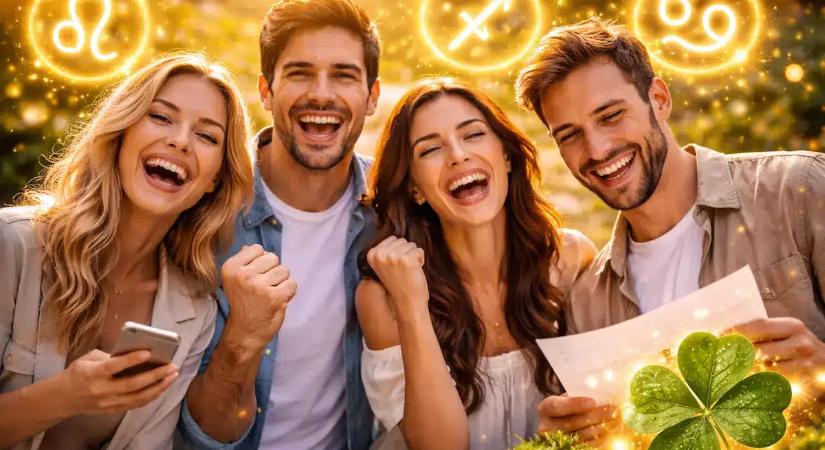 4 csillagjegynek nagyon jó napon jönnek, nézd meg, hogy köztük vagy-e