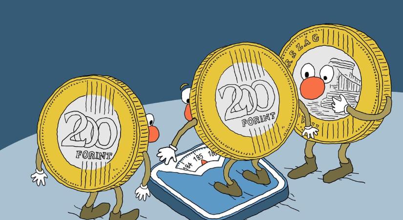 Harmatgyengén indítja a hetet a forint, hajszálnyira a 400-as euró