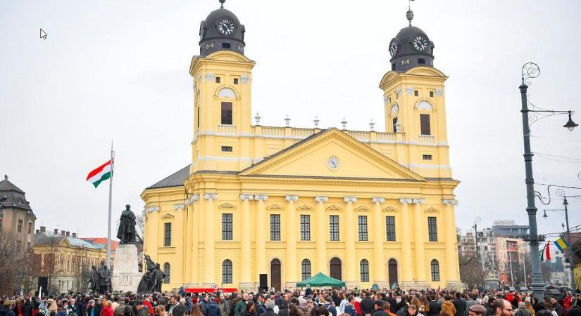 Így ünnepel Debrecen március idusán!