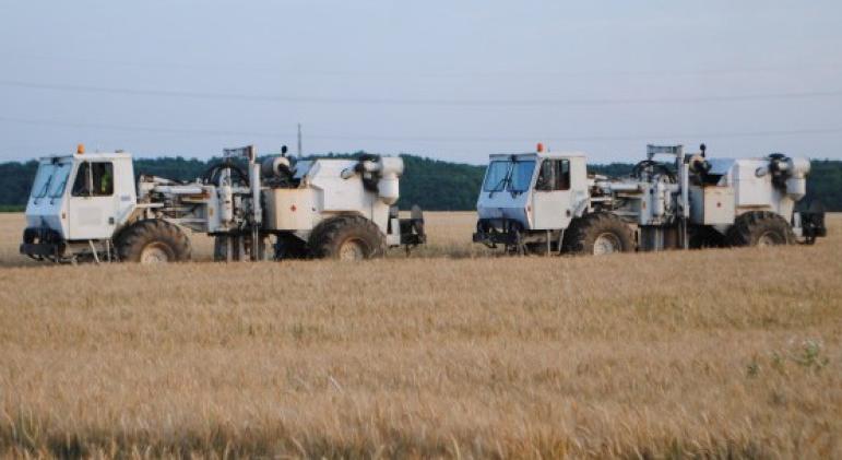 Szeizmikus földtani kutatást végeznek térségünkben