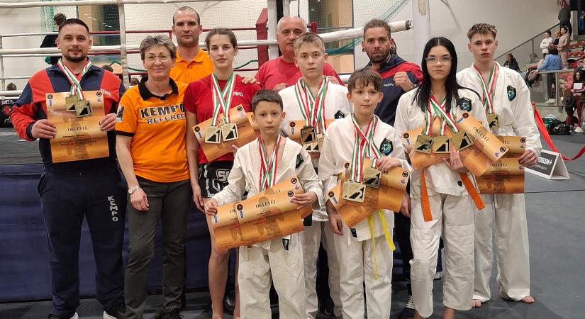 Remek eredmények az Újfehértó Nyílt Nemzetközi Kempo Kupán