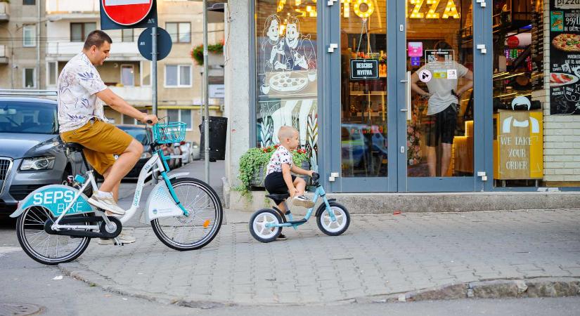 Újraindult a közbringarendszer Sepsiszentgyörgyön