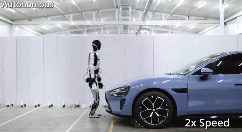 Már a Xiaomi gyárában is humanoid robotok dolgoznak