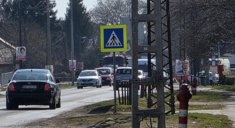 Két autó ütközött a forgalmas nyíregyházi utcán