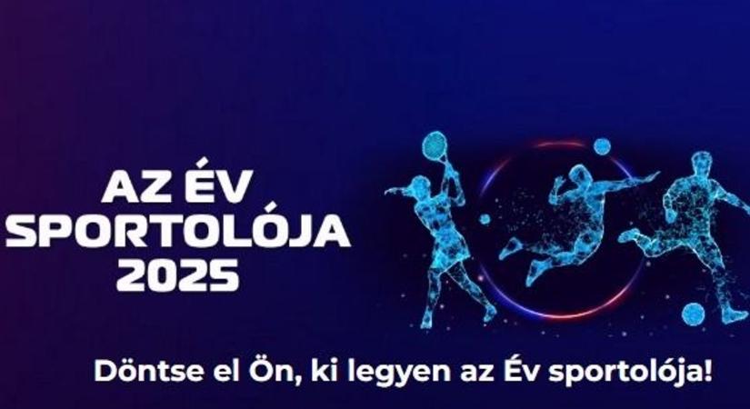 Elindult az Év Sportolója 2025 közönségszavazása!