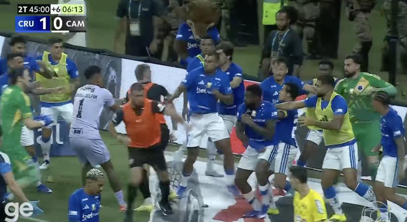 Döbbenetes jelenetek: 23 piros lett a vége a brutális tömegverekedésnek Hulkék döntője után