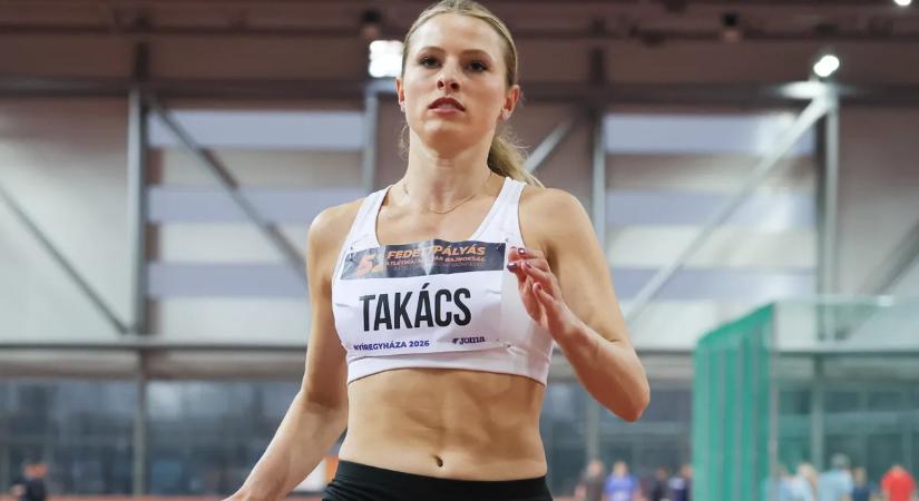 Takács Boglárka nem indul a fedett pályás atlétikai vb-n