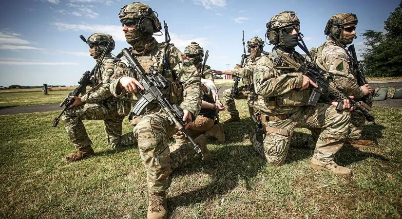 Újabb energetikai létesítmény védelmét erősítette meg a honvédség