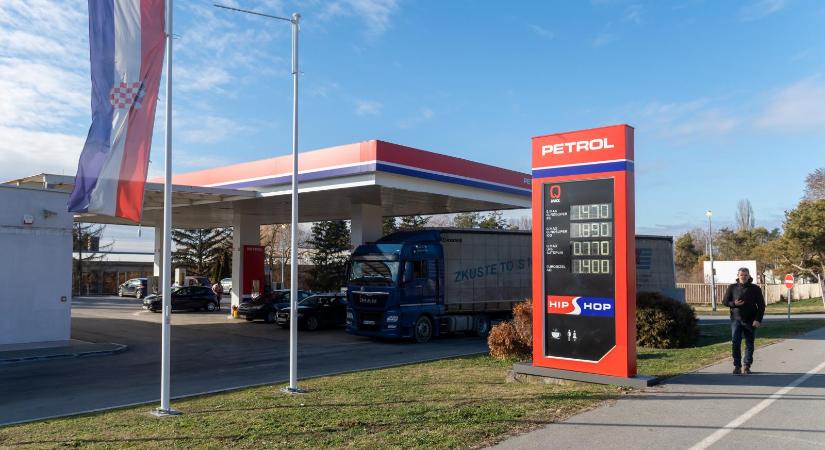 Benzinárstop bevezetéséről döntött a horvát kormány
