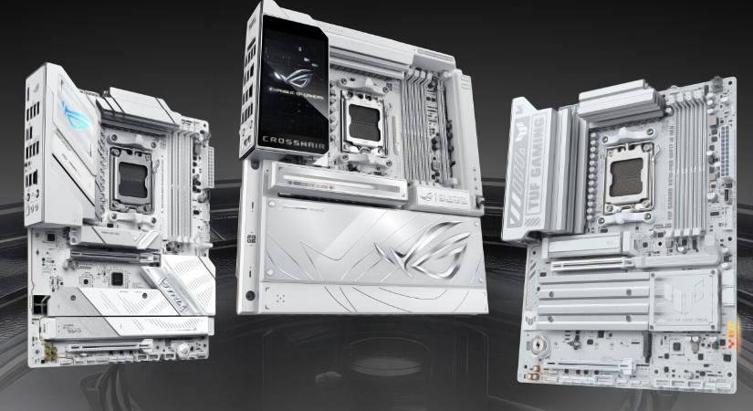 ASUS blog: fehér alaplapok a határok feszegetésére tervezve