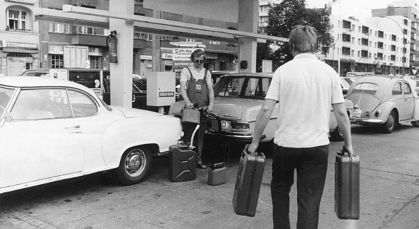 Amikor egy éjszaka alatt lett luxuscikk a benzin