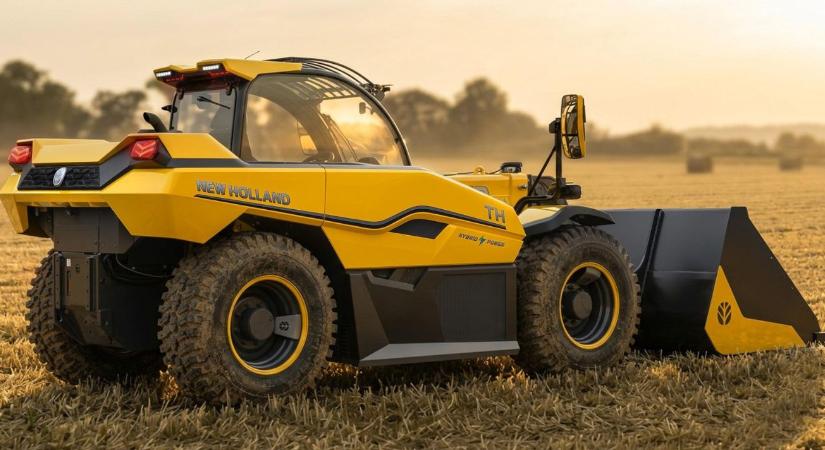 A jövő farmjairól érkezett: Világraszóló dizájndíjat nyert a New Holland hibrid rakodója