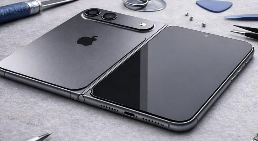 Kiszivárgott képeken, hogy hogyan nézhet ki az Apple iPhone Fold telefonja