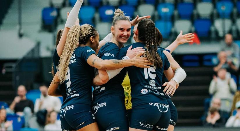 Női röplabda Extraliga: megint a végjátékokban volt jobb a Kaposvár az UTE-nél