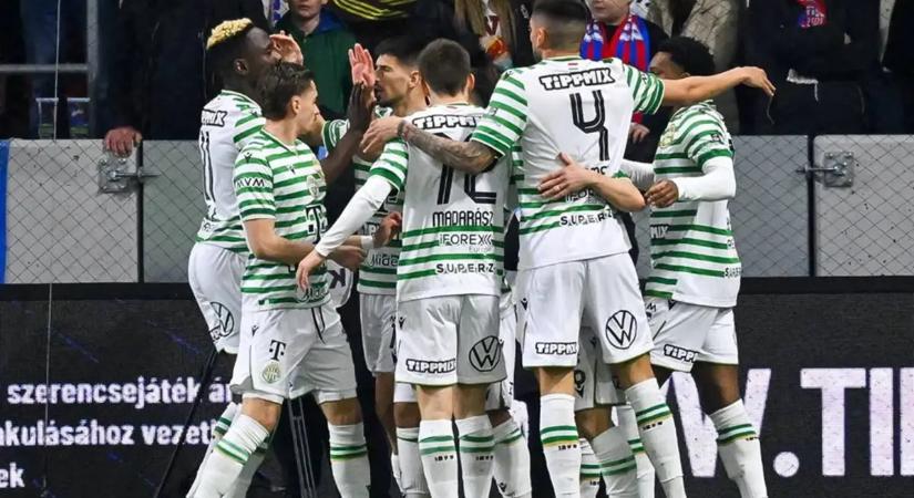 Kihasználta riválisa botlását a Fradi és újra élre állt a tabellán