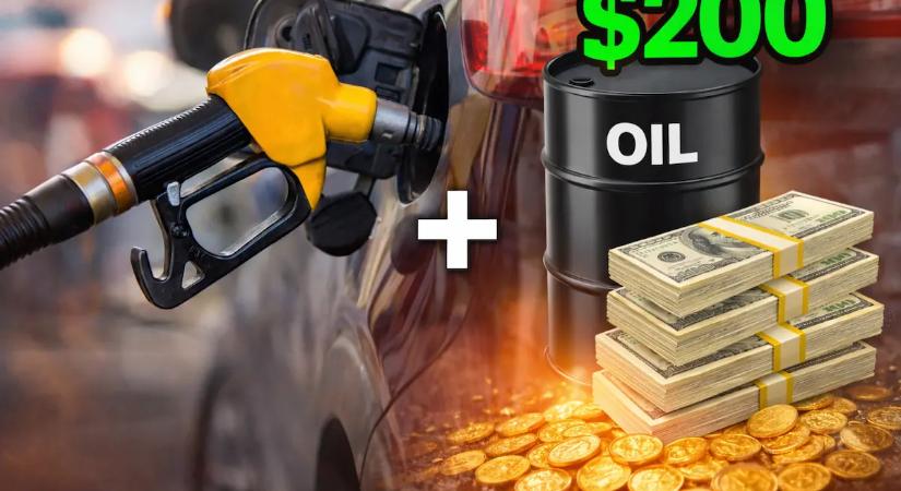 Ennyibe kerülne egy liter benzin árstop nélkül, ha 200 dollárra menne fel egy hordó olaj ára!