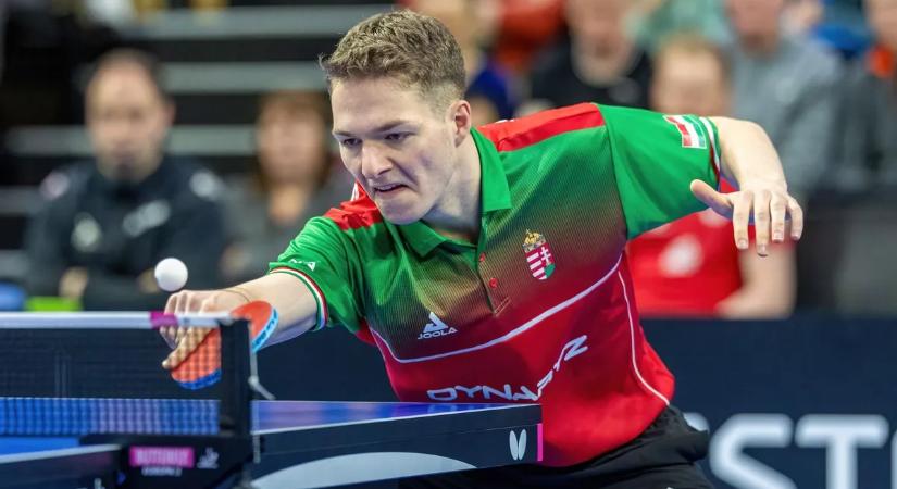 Asztalitenisz: András Csaba két számban is versenyben maradt