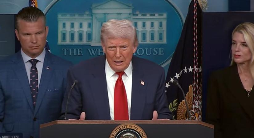 Trump szerint vége van az iráni háborúnak