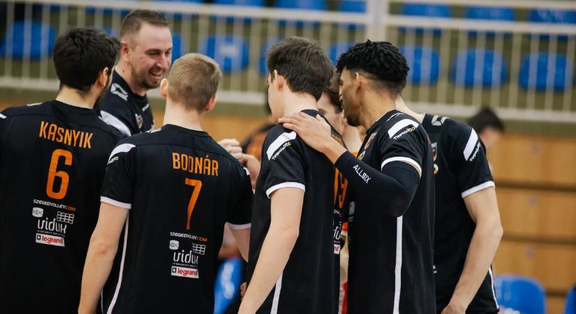 A Szeged három ponttal távozott Kecskemétről a férfi röpi Extraligában