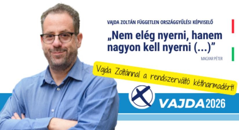 Döntött a Kúria: mégse kampányolhat Vajda Zoltán Magyar Péter-idézettel