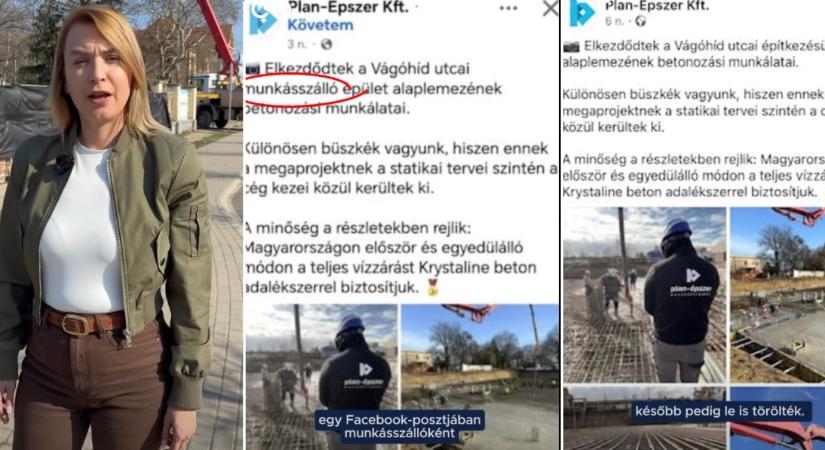 A kivitelező bejelentette, hogy munkásszállót épít Debrecenben, majd törölte a bejegyzést