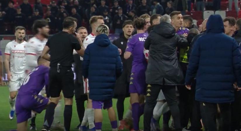 Balhéval és Honvéd-vereséggel zárult az NB II-es rangadó