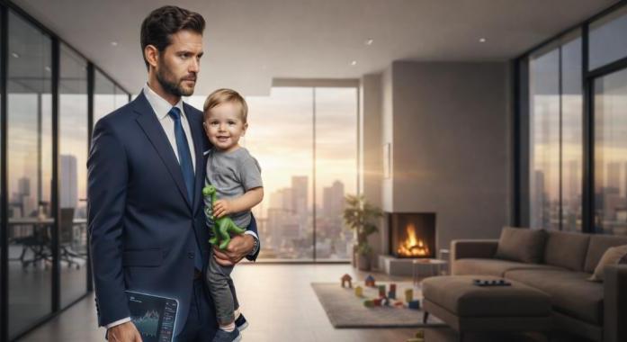 Két világ határán: Hogyan ne bukj el férfiként a karrier és a gyerekszoba között?