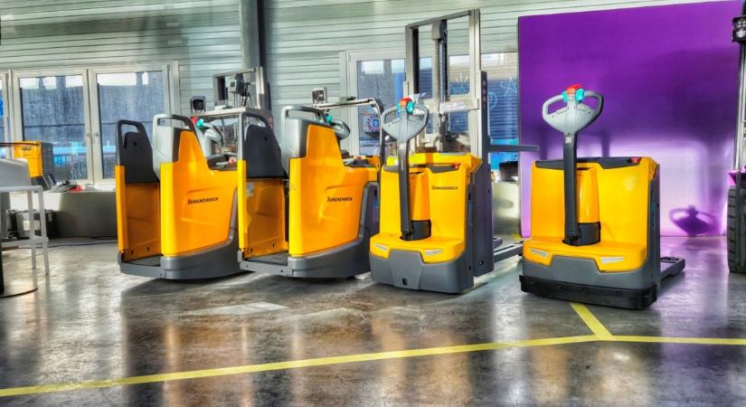 A Jungheinrich 1i sorozat újratervezése: nagyobb hatékonyság, kompaktabb kialakítás és nagyobb biztonság