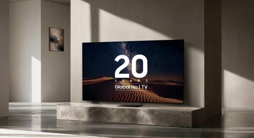 A Samsung Electronics már 20. éve őrzi helyét a világ legmeghatározóbb tévémárkái között