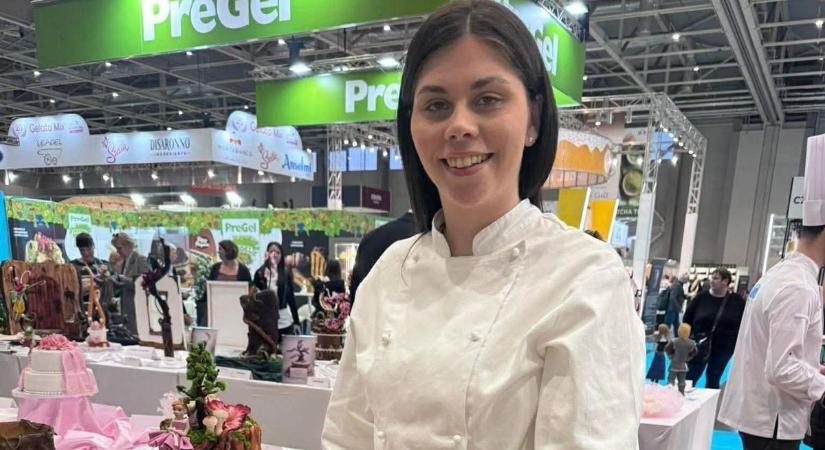 Édesanyja mellett kezdett sütni gyerekkorában, ma aranyéremmel tért haza a rangos cukrászversenyről
