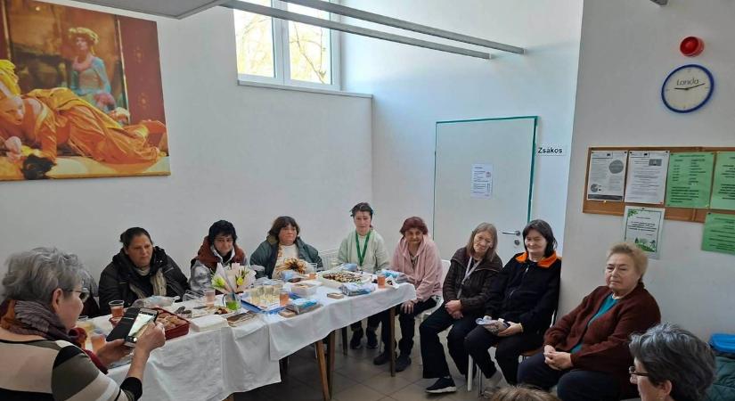 Húsvéti készülődés a pécsi Női Átmeneti Szállón