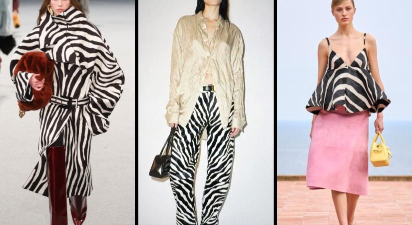 Hódít a zebraminta 50 felett is! Így viseld, hogy karcsúsítson