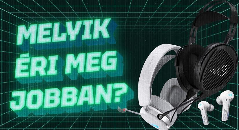 Mit tud a ROG audio fronton? ROG Pelta, ROG Kithara és ROG Cetra True Wireless Speednova tripla teszt!